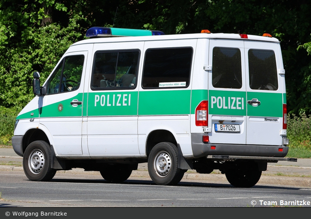 B-7026 - MB Sprinter 4x4 - GW-Wasserschutzpolizei