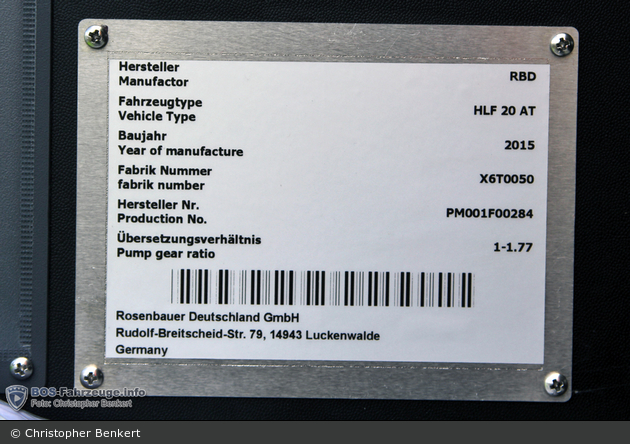 MAN TGM 13.290 4x4 - Rosenbauer - HLF 20