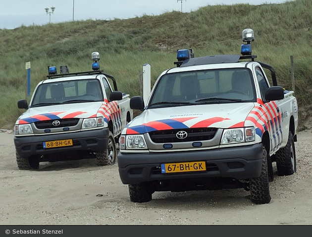 NL - Kijkduin / Haaglanden - Politie - Strandrettungsfahrzeuge