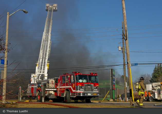 Mississauga - Fire & Emergency Services - Aerial 101