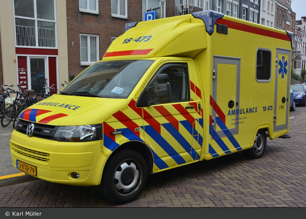 Dordrecht - Ambulancedienst Zuid-Holland Zuid - KTW - 18-473