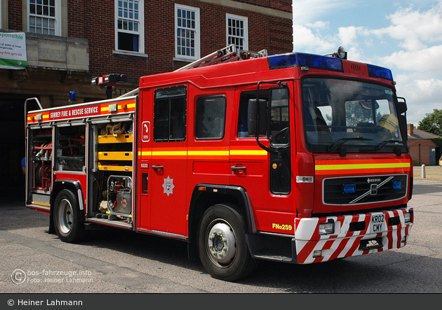 Guildford - Surrey Fire & Rescue Service - WrL