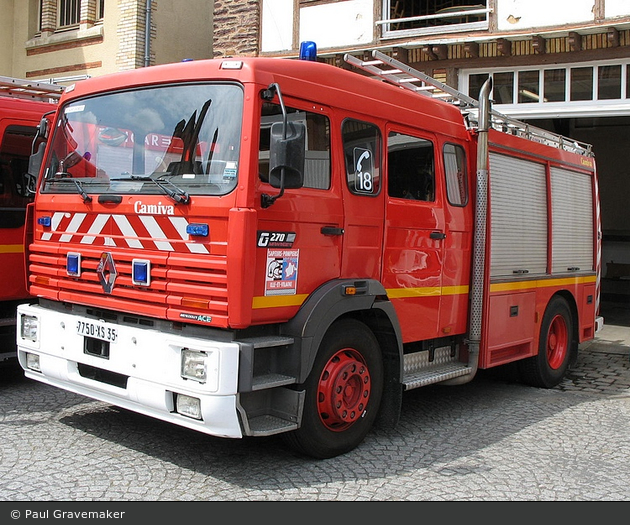 Rennes - SDIS 35 - TLF (a.D.)