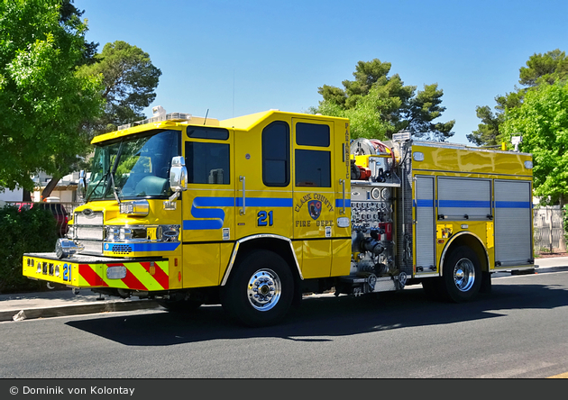 Las Vegas - Clark County Fire Department - Engine 021