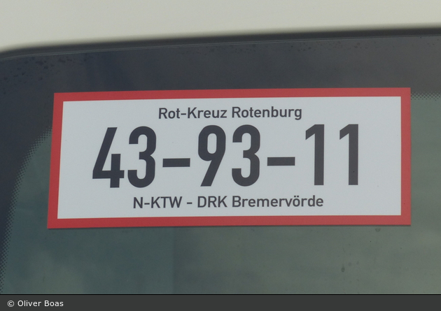 Rotkreuz Rotenburg 43/93-11