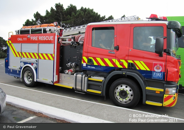 Wellington City - New Zealand Fire Service - Pump Rescue Tender - Wellington 217 (a.D./2)