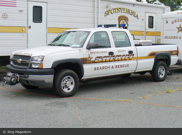 Spotsylvania - Sheriff's Office - Truck