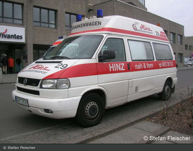 Krankentransport Hinz - KTW 29 (a.D.)