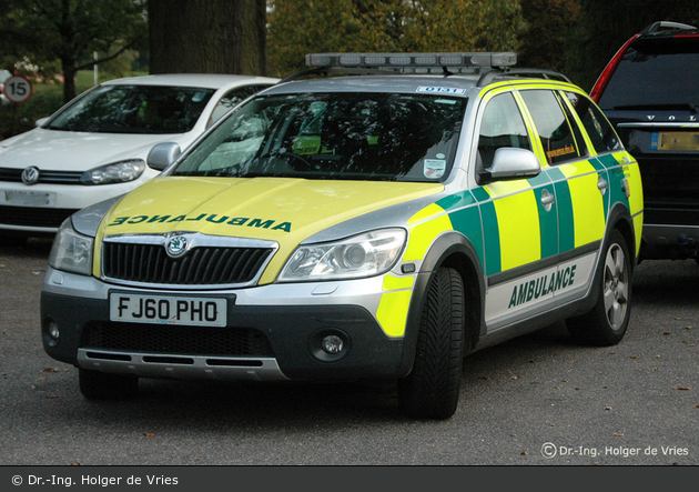 Northampton - East Midlands Ambulance Service - RRV