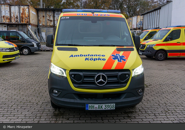 Ambulance Köpke - KTW AK 08 (HH-AK 3908)