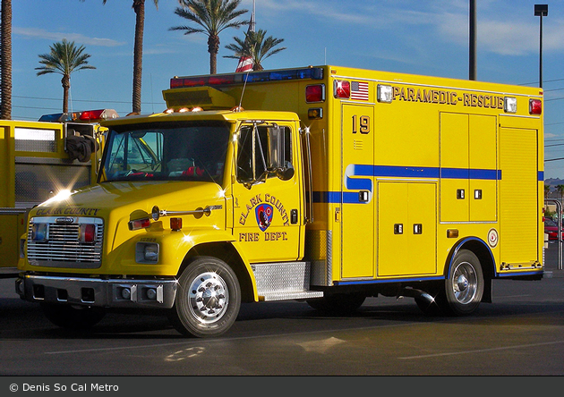 Las Vegas - Clark County Fire Department - Rescue 019