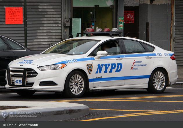 NYPD - Manhattan - 05th Precinct - FuStW 4725