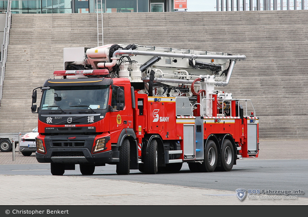 Volvo FMX 500 - Sany - Manipulator