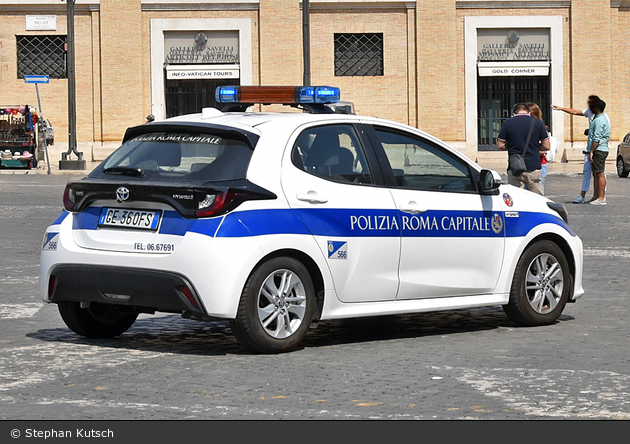 Roma - Polizia Locale di Roma Capitale - FuStW - 566