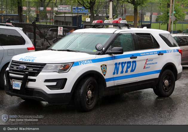 NYPD - Bronx - Emergency Service Unit - K9-Unit - DHuFüKw 5280