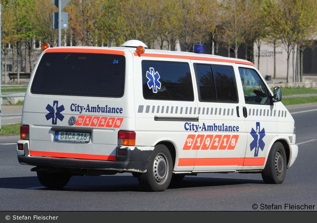 Krankentransport City-Ambulance - KTW 34