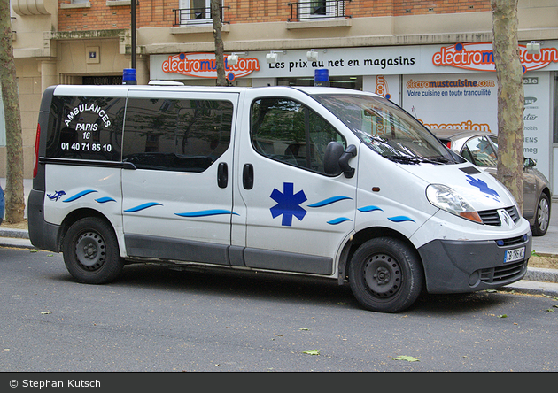 Paris - Paris 16 Ambulances - KTW