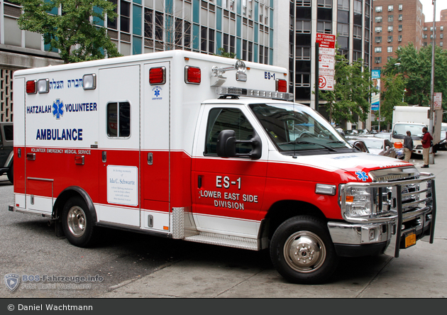 NYC - Brooklyn - Chevra Hatzalah Volunteer Ambulance Corp. Inc - Ambulance ES-1 - RTW