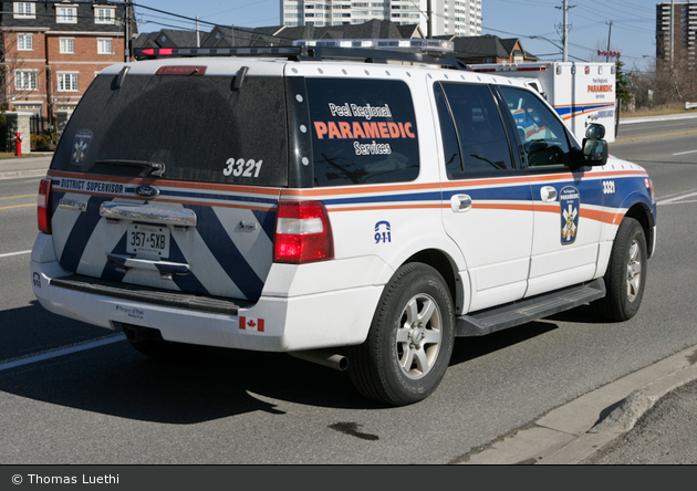 Mississauga - Peel Regional EMS - Paramedic Supervisor 3321