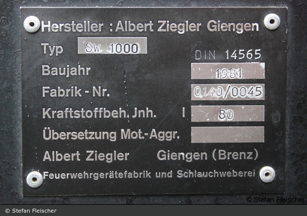 Florian Gersfeld 61 (a.D.)