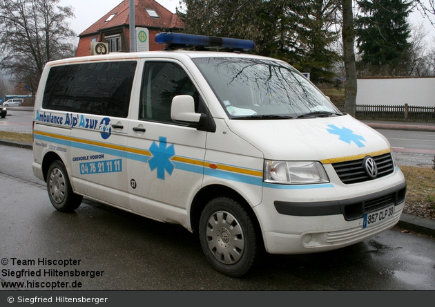 Grenoble - Ambulance Alp' Azur - KTW