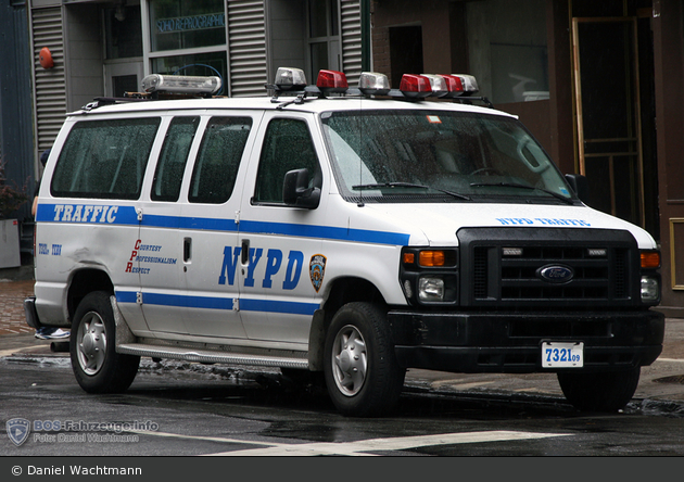 NYPD - Brookyln - Traffic Enforcement District - HGruKW 7321