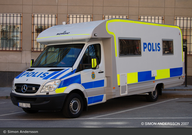 Stockholm - Polis - mobile Wache - 1 31-6230