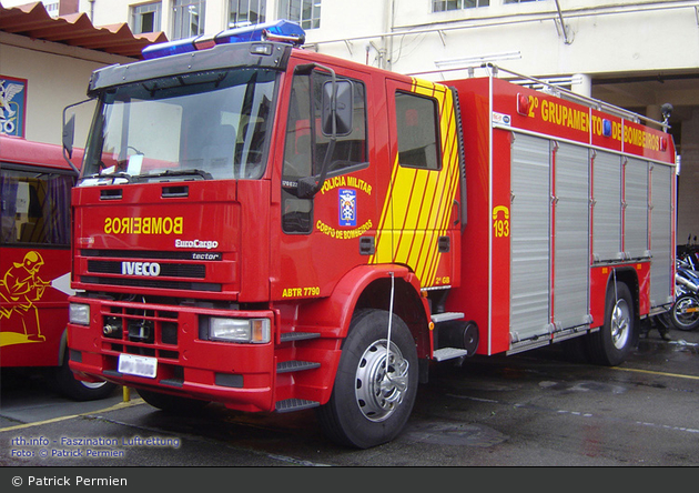 Ponta Grossa - Corpo de Bombeiros da Polícia Militar - HLF - ABTR 7790