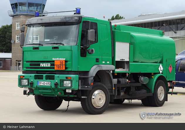 BP45-690 - Iveco EuroTrakker 190 E 30 - Flugfeldtankwagen (a.D.)