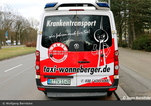 Krankentransport Taxi-Wonneberger - KTW (B-TW 1145)
