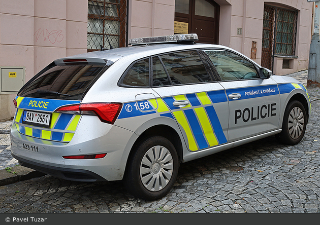 Praha - Policie - FuStW - 8AV 2961