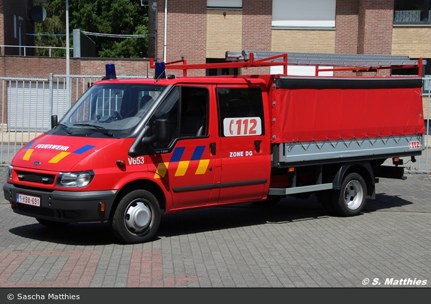 La Calamine - Service Régional d'Incendie - MZF - V653