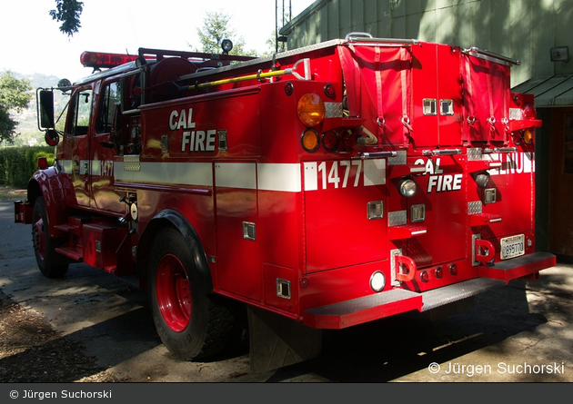 Santa Rosa - California Department of Forestry and Fire Protection - Engine 1477