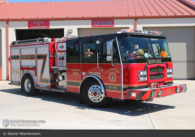 St. Augustine - St. Augustine Fire Department - Engine 044 - LF