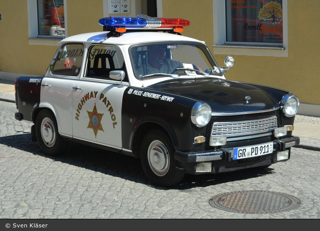 US Police - Trabant 601 - FuStW