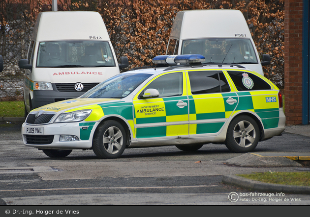 Manchester - North West Ambulance Service - RRV