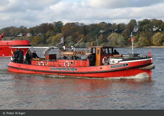 Hamburger Feuerwehrhistoriker Löschboot "Feuerwehr IV" (a.D.)