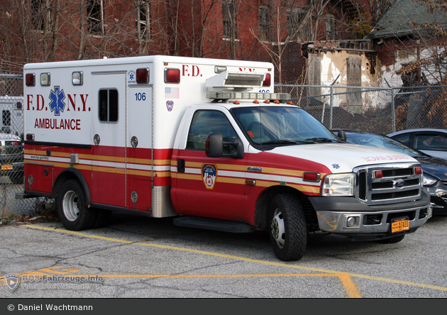 FDNY - EMS - Ambulance 106 - RTW