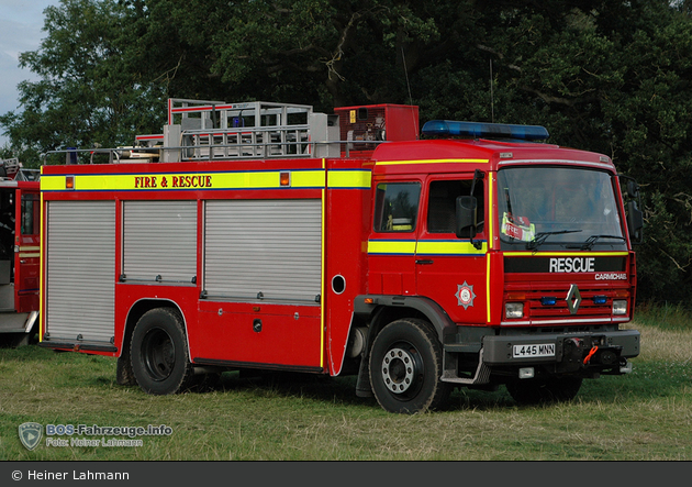 Ashfield - Nottinghamshire Fire & Rescue Service - RT (a.D.)