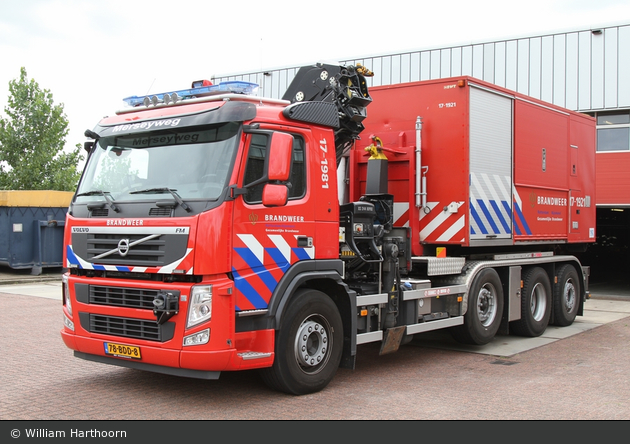 Rotterdam - Gezamenlijke Brandweer - WLF-Kran - 17-1981