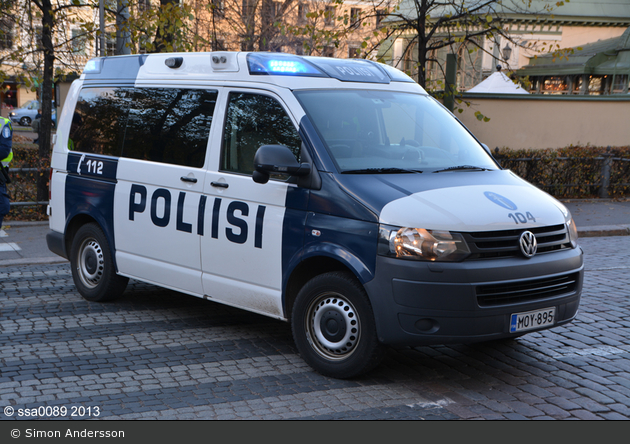Helsinki - Poliisi - FuStW - 104