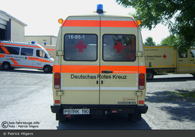 Rotkreuz Paderborn 16/85-01 (a.D.)