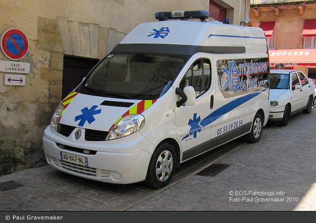 Sarlat-le-Canéda - Ambulances Réunies - KTW