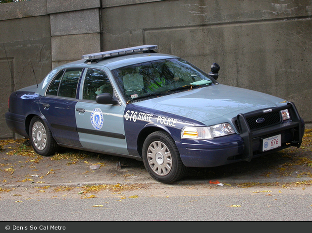 Massachusetts State Police - Patrol Car 676