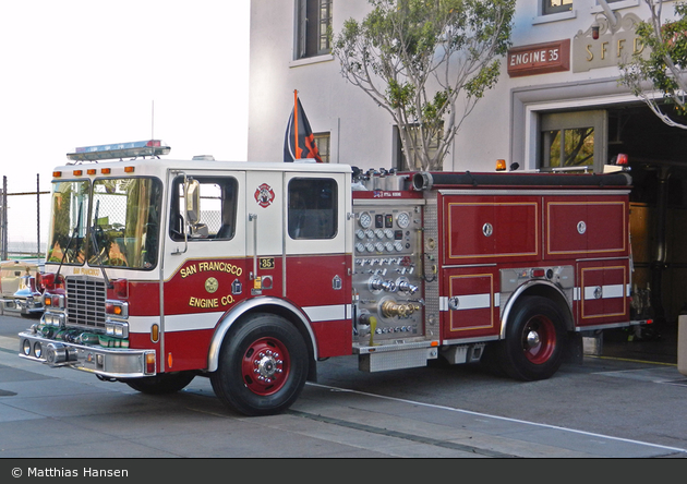 San Francisco - San Francisco Fire Department - Engine 035