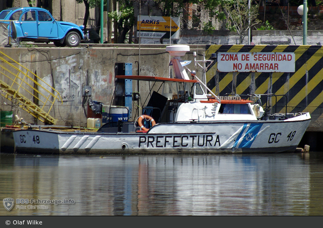 Buenos Aires - Prefectura Naval - Streifenboot - GC-48