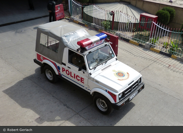 Neu Delhi - Police - Streifenwagen