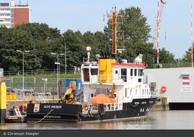 WSA Weser-Jade-Nordsee - Arbeits-und Transportschiff - Alte Weser