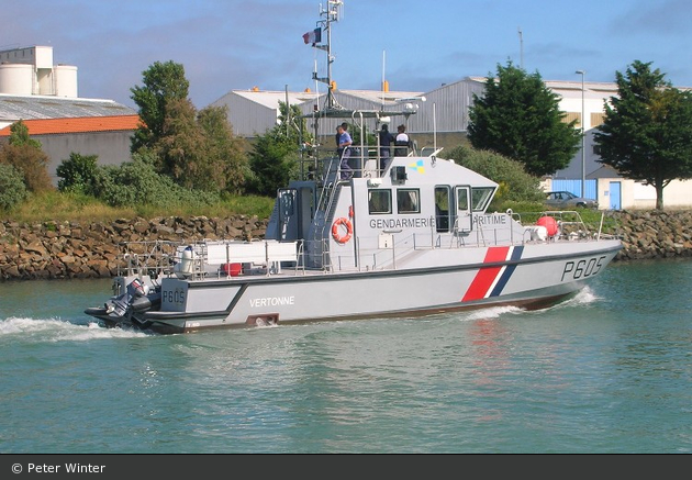 Les Sables-d’Olonne - Gendarmerie Nationale - Patrouillenboot P605