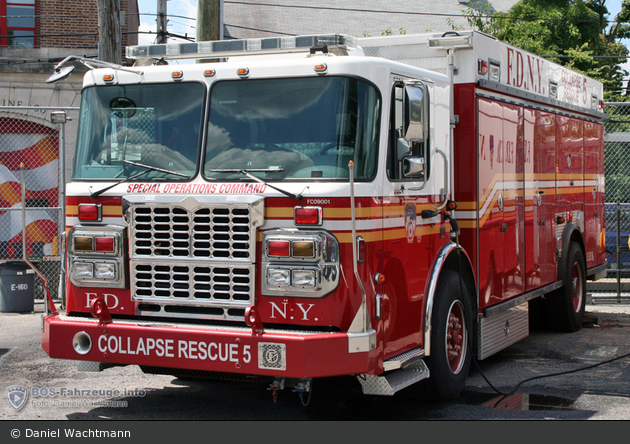 FDNY - Staten Island - Collapse Rescue 5 - GW